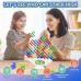 48 Pcs Game Gifts, Balance Stacking Blocks Game，Perfect for Family, Parties, Travel,Boys Girls Gifts，Novelty Toy Gift for Kids or Friends